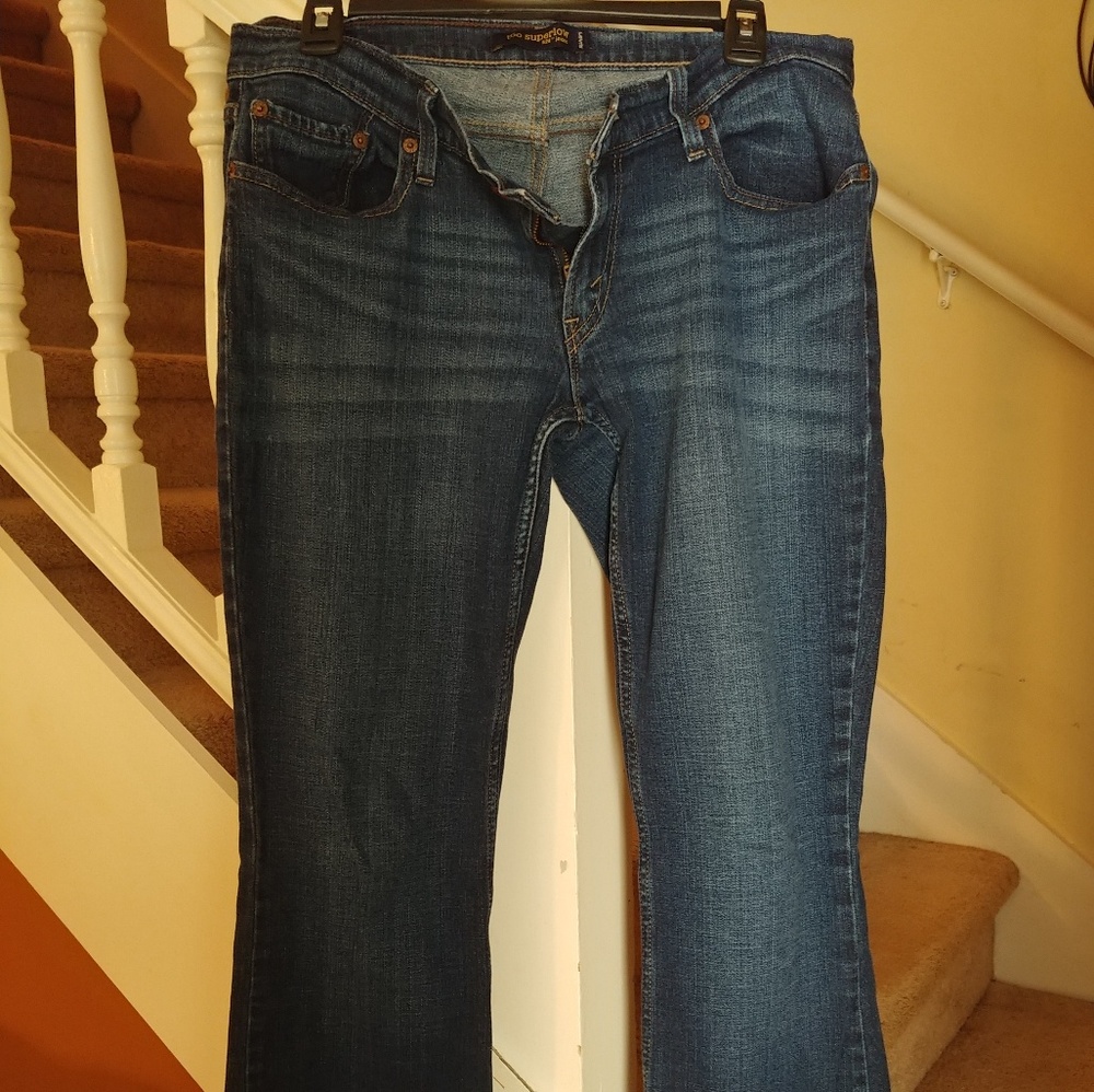 Levi's Too Superlow 524 Bootcut Size 11L